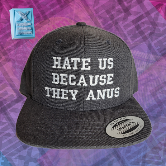 HATE US BECAUSE THEY ANUS