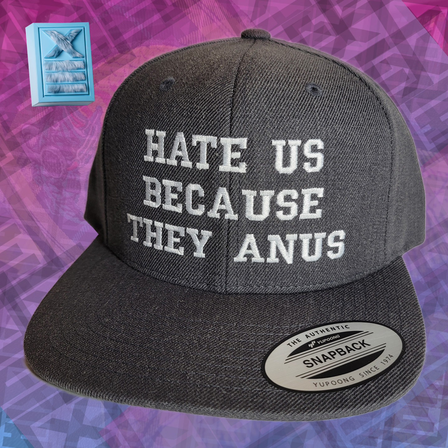 HATE US BECAUSE THEY ANUS