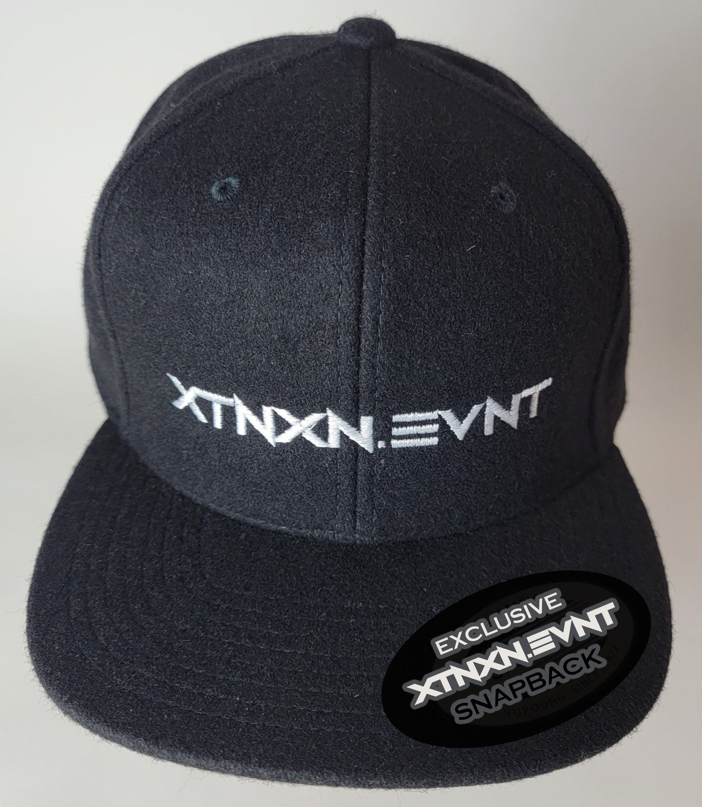 "XTNXN.EVNT" Wool Snapback